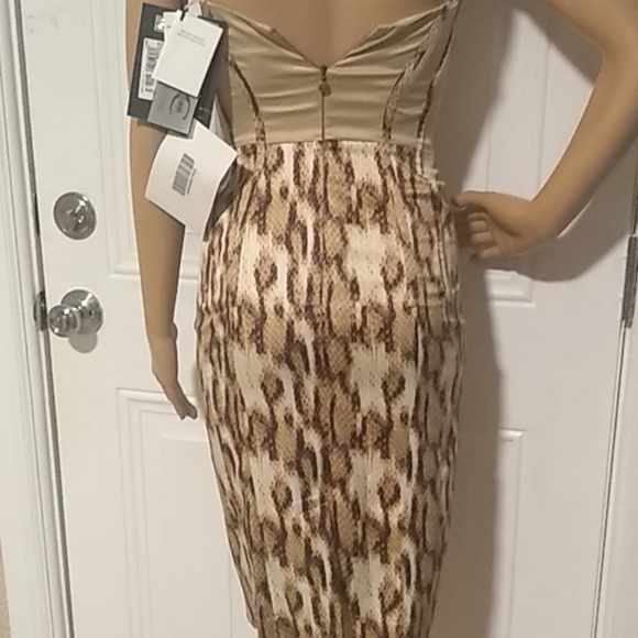 SOLD! NEW JUST CAVALLI SILK JERSEY STRAIGHT DRESS - Picture 7 of 8